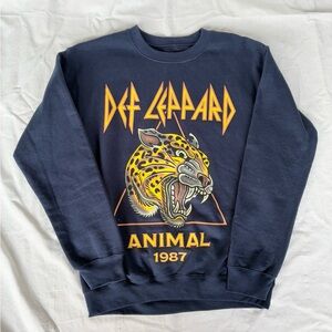 Def Leppard Graphic Sweatshirt